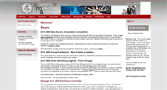 Desktop Screenshot of ams-web.org